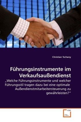 Produktbild: Tschany, C: F&uuml;hrungsinstrumente im Verkaufsau&szlig;endienst