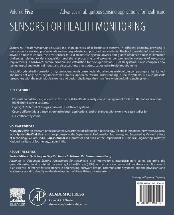 Produktbild: Sensors for Health Monitoring