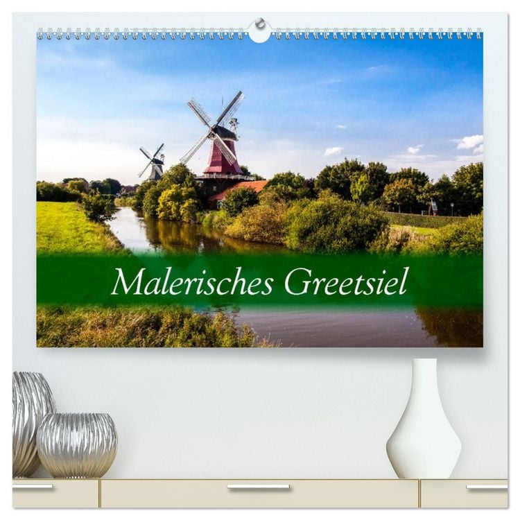 Produktbild: Malerisches Greetsiel (hochwertiger Premium Wandkalender 2026 DIN A2 quer), Kunstdruck in Hochglanz