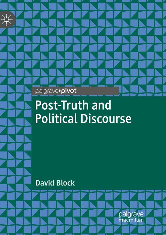 Produktbild: Post-Truth and Political Discourse