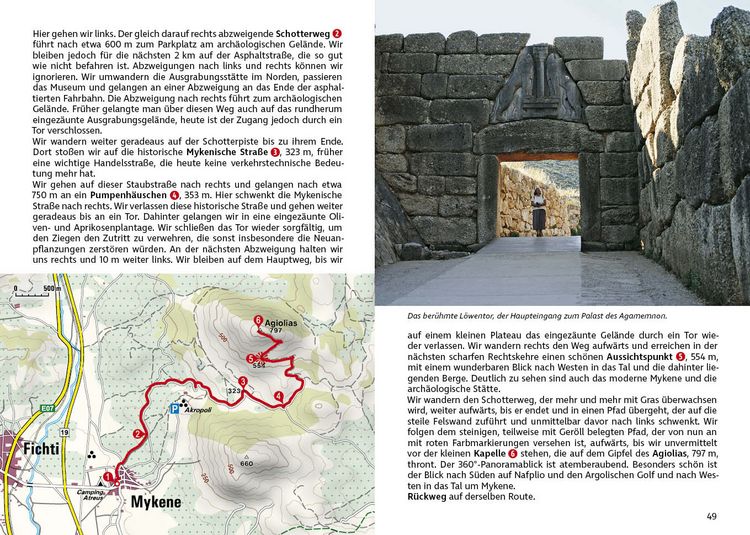 Produktbild: ROTHER Wanderf&uuml;hrer Peloponnes