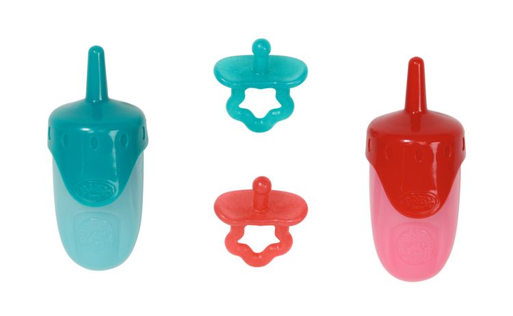 Produktbild: BABY born Flasche&Schnuller 2sort 36cm
