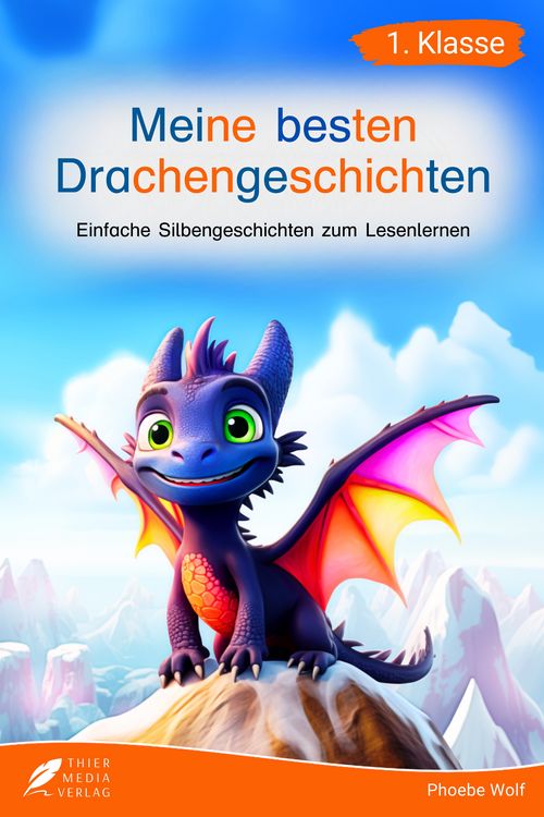 Produktbild: Silbenbuch 1. Klasse - Meine besten Drachengeschichten