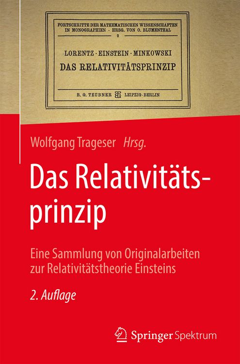 Produktbild: Das Relativit&auml;tsprinzip