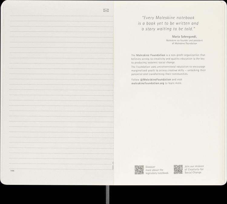 Produktbild: Moleskine Smart Notebook, Large, Ruled, Black, Soft Cover (5 x 8.25)