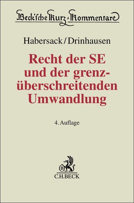 Produktbild: Recht der SE und der grenz&uuml;berschreitenden Umwandlung