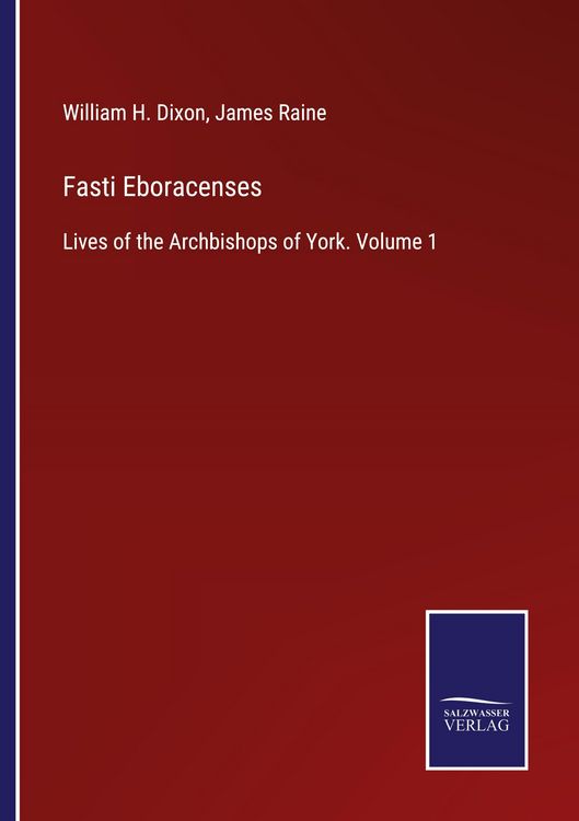Produktbild: Fasti Eboracenses
