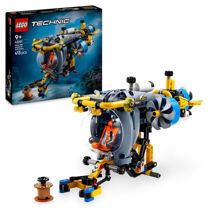 Produktbild: LEGO Technic Tiefseeforscher U-Boot Set für Kinder, Bauspielzeug 42201
