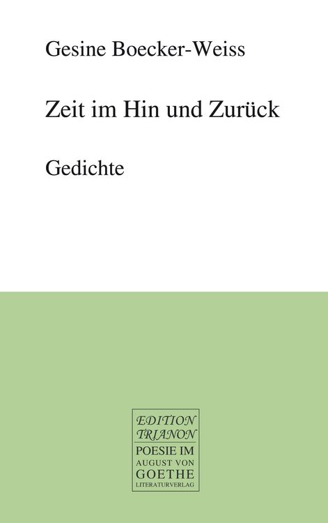 Produktbild: Zeit im Hin und Zur&uuml;ck