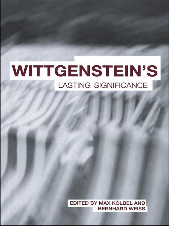 Produktbild: Wittgenstein's Lasting Significance