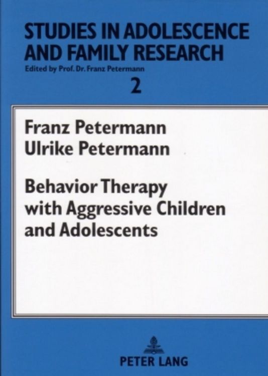 Produktbild: Behavior Therapy with Aggressive Children and Adolescents