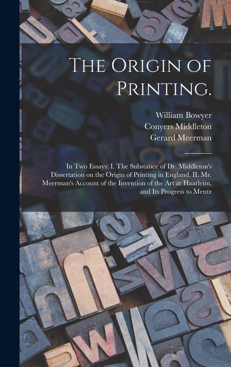 Produktbild: The Origin of Printing.