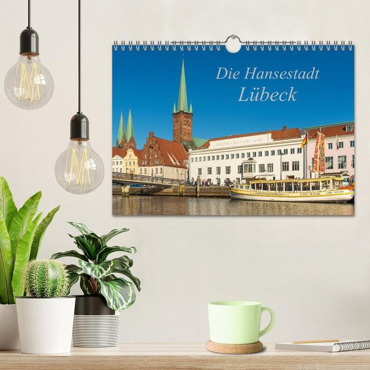 Produktbild: Die Hansestadt L&uuml;beck (Wandkalender 2027 DIN A4 quer), CALVENDO Monatskalender