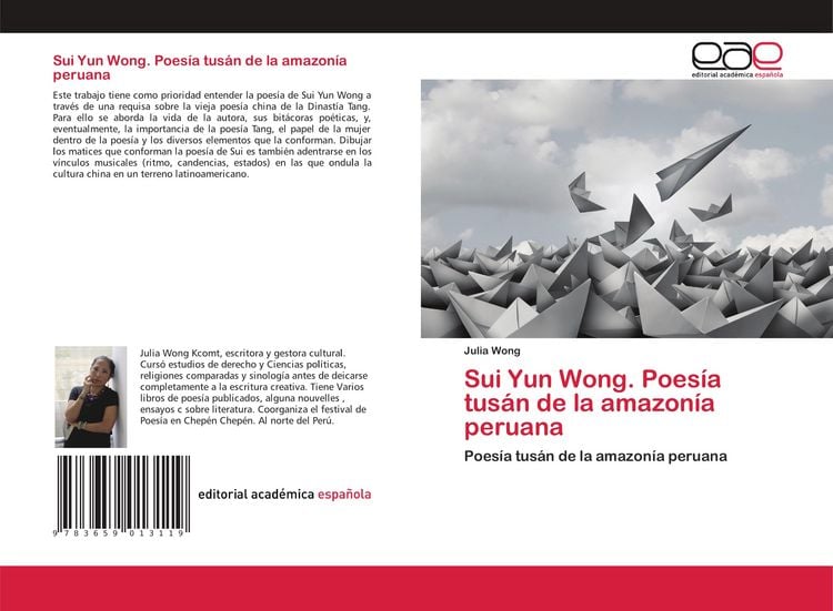 Produktbild: Sui Yun Wong. Poes&iacute;a tus&aacute;n de la amazon&iacute;a peruana