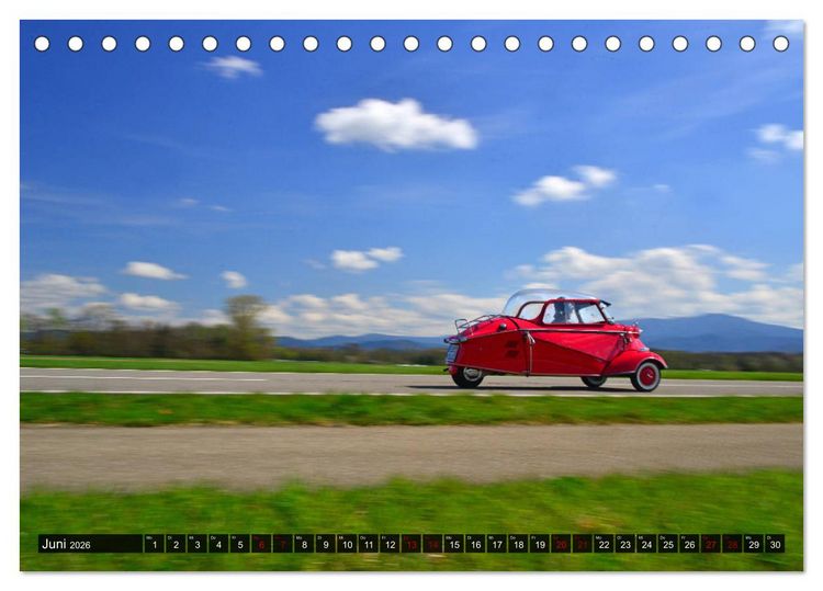 Produktbild: Historische Kleinwagen aus Deutschland (Tischkalender 2026 DIN A5 quer), CALVENDO Monatskalender