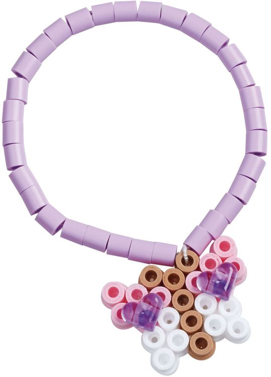Produktbild: Hama 3707 - Kreativbox Accessoires, Schmuckset mit ca. 2400 Midi-Bügelperlen, Stiftplatte und Zubehör