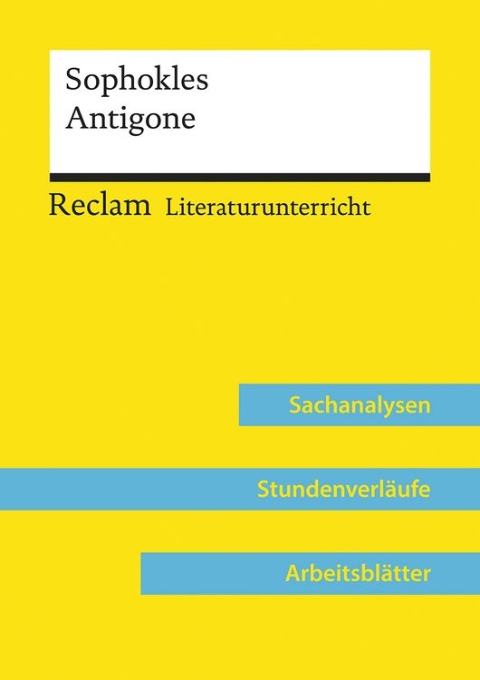 Produktbild: Sophokles: Antigone (Lehrerband)