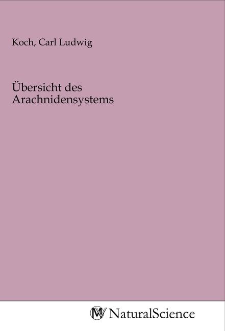 Produktbild: &Uuml;bersicht des Arachnidensystems