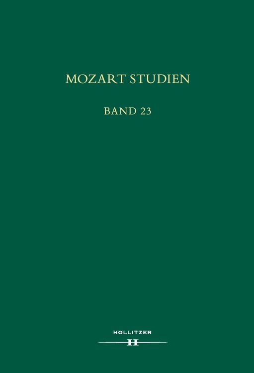 Produktbild: Mozart Studien Band 23