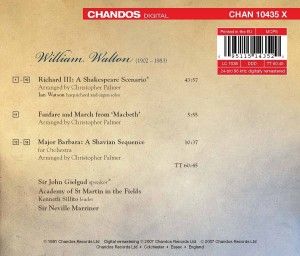 Produktbild: Gielgud, J: Filmmusik: Richard 3