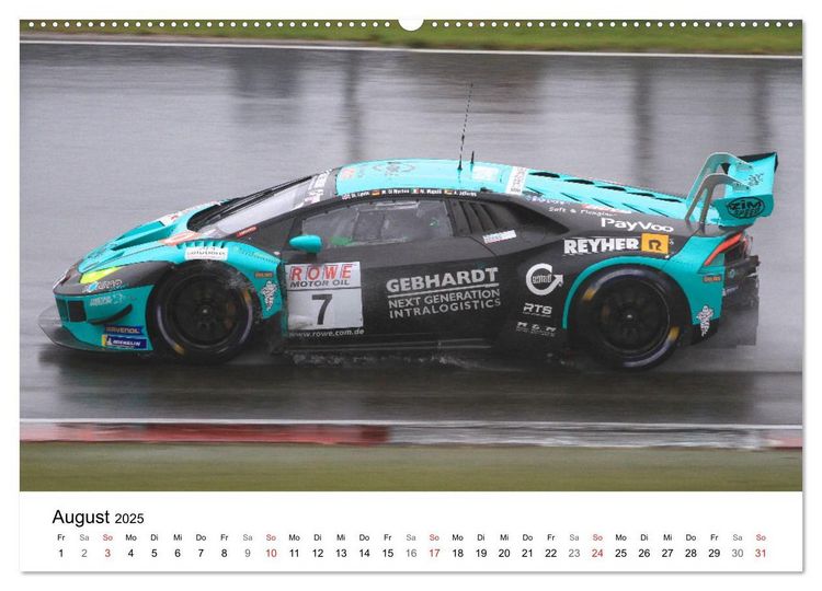 Produktbild: Motorsport aus Sant&rsquo;Agata (Wandkalender 2025 DIN A2 quer), CALVENDO Monatskalender