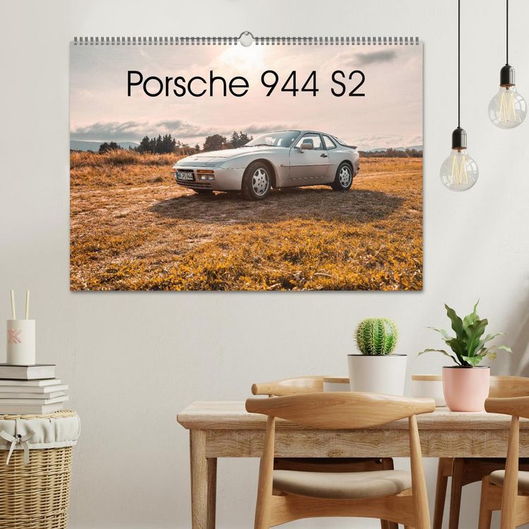 Produktbild: &acute;89 Porsche 944 S2 (Wandkalender 2026 DIN A2 quer), CALVENDO Monatskalender
