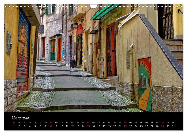 Produktbild: Ligurien - die italienische Riviera (Wandkalender 2026 DIN A3 quer), CALVENDO Monatskalender