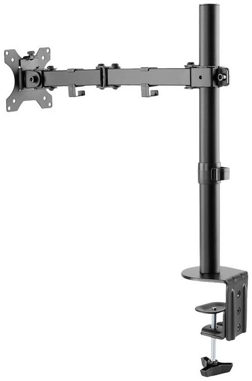 Produktbild: Neomounts FPMA-D550BLACK Monitor-Tischhalterung 1 Display(s) 25,4 cm (10") - 81,3 cm (32") Schwarz Schwenkbar, Rotierbar, Neigbar, H&ouml;henverstellbar