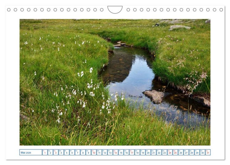 Produktbild: Wandergebiet S&uuml;dtirol (Wandkalender 2026 DIN A4 quer), CALVENDO Monatskalender