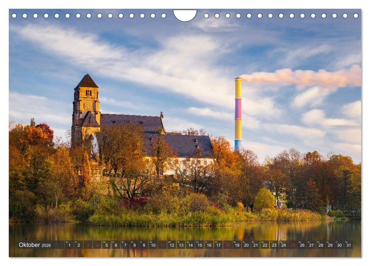 Produktbild: Chemnitz - Stadt und Natur (Wandkalender 2026 DIN A4 quer), CALVENDO Monatskalender