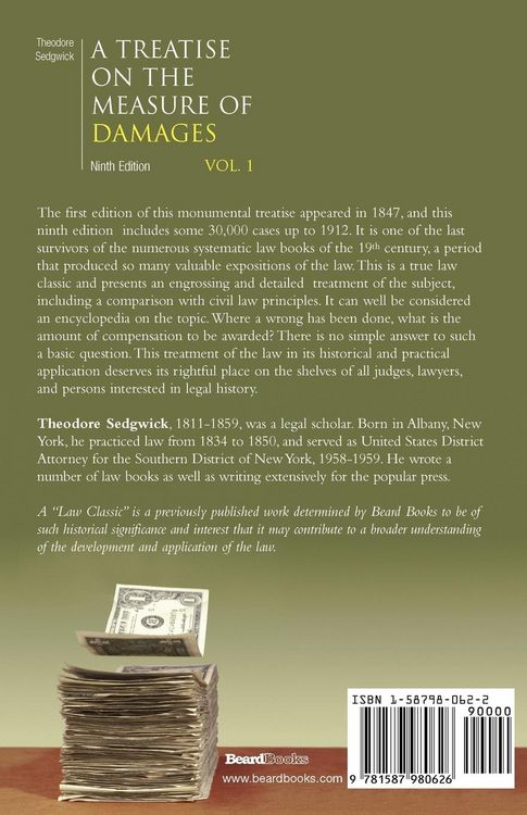 Produktbild: A Treatise on the Measure of Damages