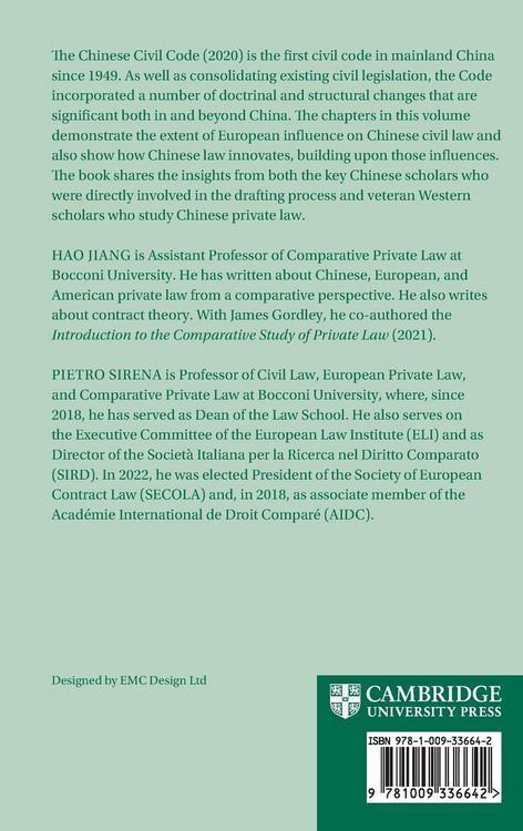 Produktbild: The Making of the Chinese Civil Code