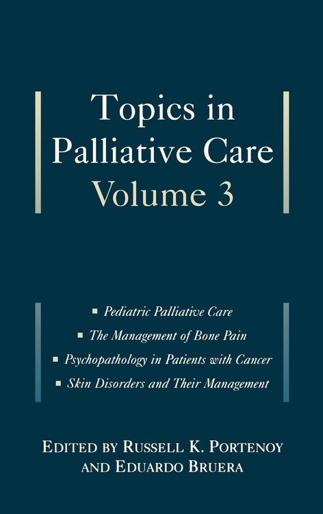 Produktbild: Topics in Palliative Care