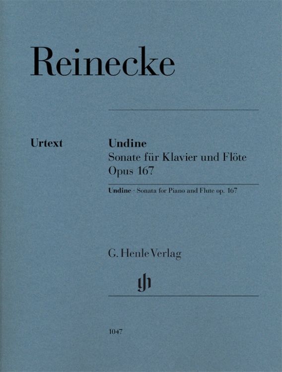 Produktbild: Carl Reinecke - Undine - Fl&ouml;tensonate op. 167