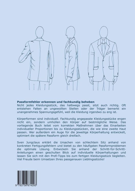 Produktbild: Die Passform in der Herrenschneiderei