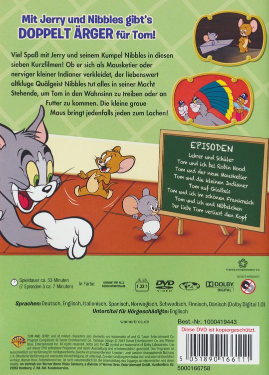Produktbild: Tom & Jerry - M&auml;usekino