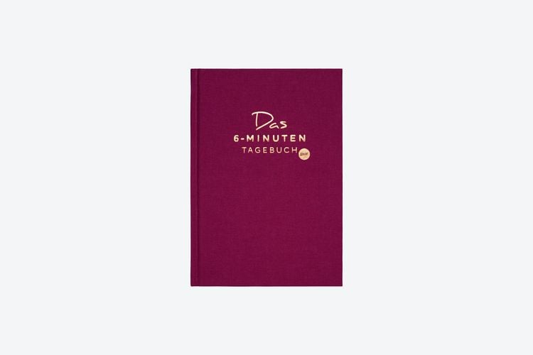 Produktbild: Das 6-Minuten-Tagebuch pur (rubin)