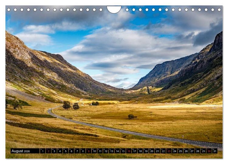 Produktbild: Schottland Farben und Licht (Wandkalender 2026 DIN A4 quer), CALVENDO Monatskalender