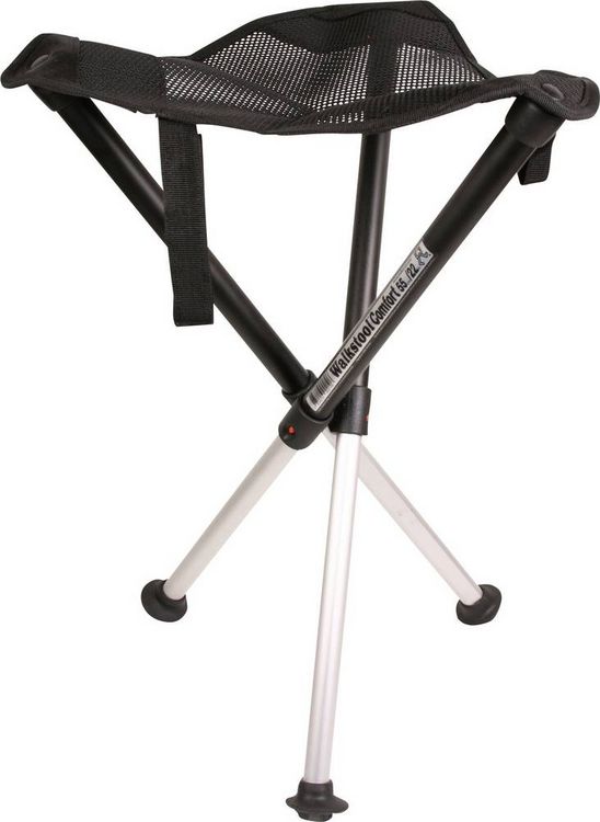 Produktbild: Walkstool Comfort XL Klapphocker Schwarz, Silber 63547 Belastbarkeit (Gewicht) (max.) 225 kg