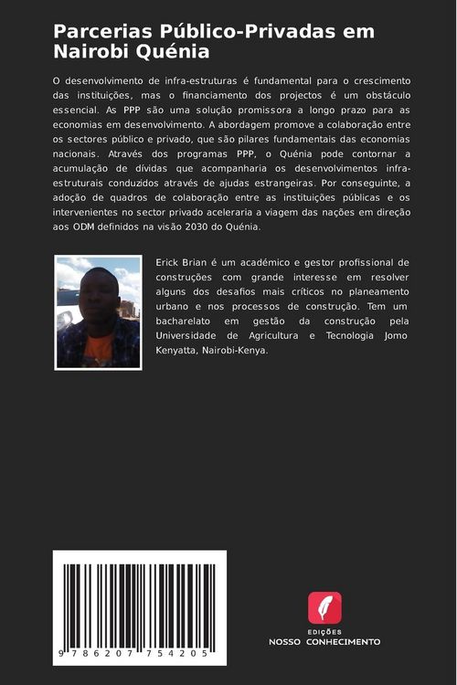 Produktbild: Parcerias P&uacute;blico-Privadas em Nairobi Qu&eacute;nia