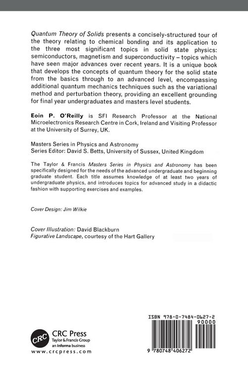 Produktbild: Quantum Theory of Solids