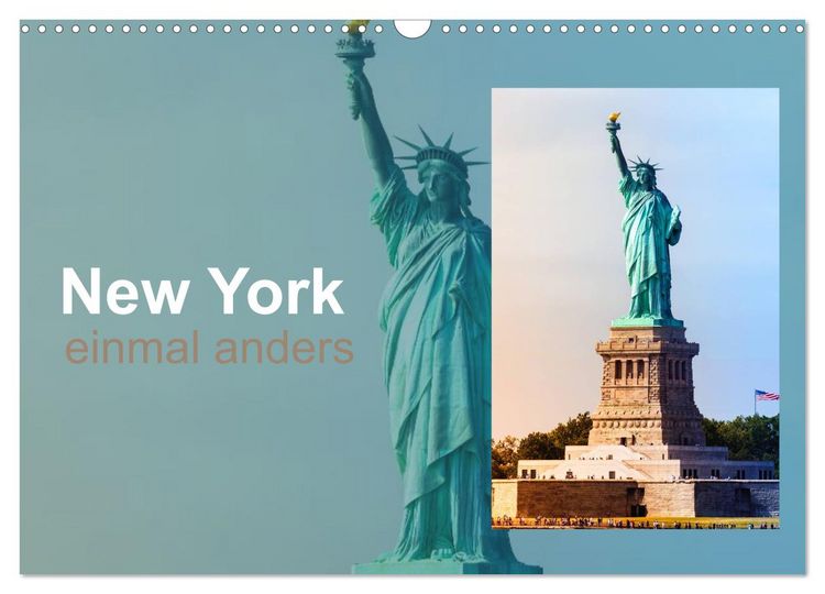 Produktbild: New York - einmal anders (Wandkalender 2026 DIN A3 quer), CALVENDO Monatskalender