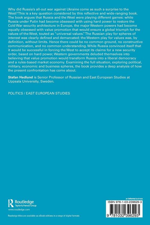 Produktbild: Ukraine, Russia and the West
