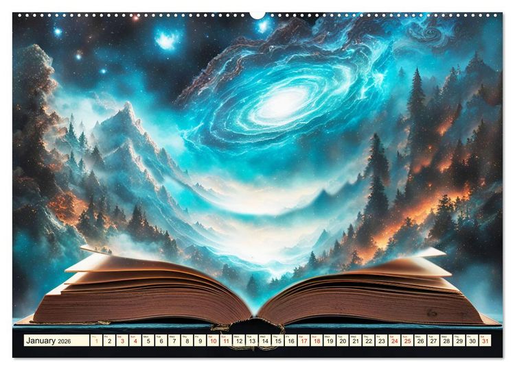Produktbild: Magical awakening (High Quality Premium Wall Calendar 2026 DIN A2 landscape),CALVENDO 12 Month Wall Calendar