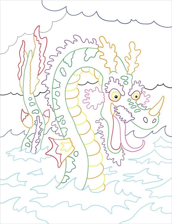 Produktbild: Zauberbilder &ndash; Monster und Drachen