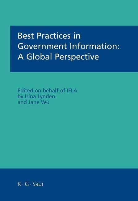 Produktbild: Best Practices in Government Information