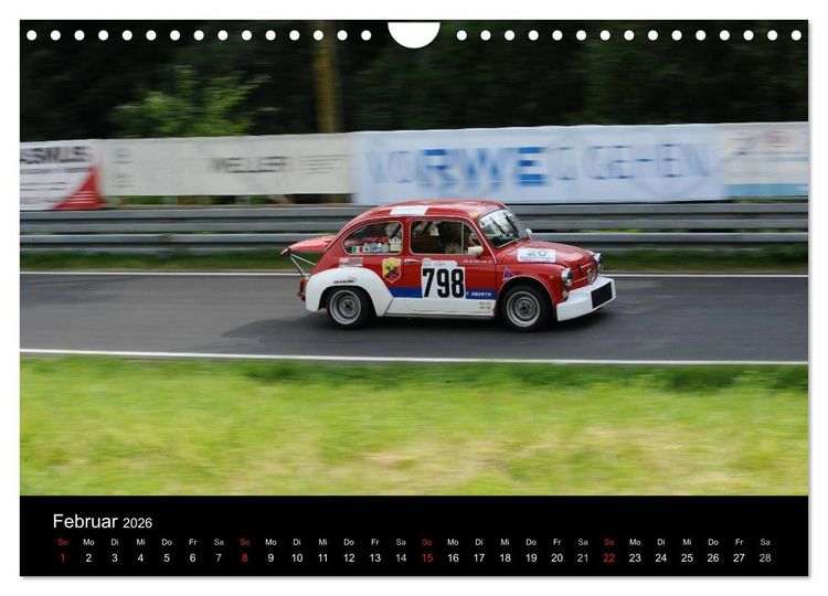 Produktbild: Auto - Bergrennen (Wandkalender 2026 DIN A4 quer), CALVENDO Monatskalender