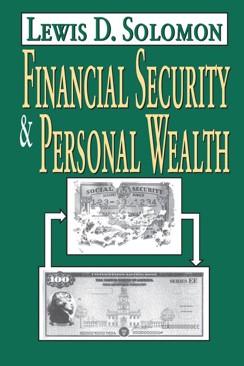 Produktbild: Financial Security and Personal Wealth