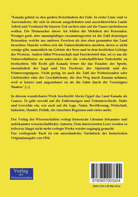 Produktbild: Kanada und die Deutschen
