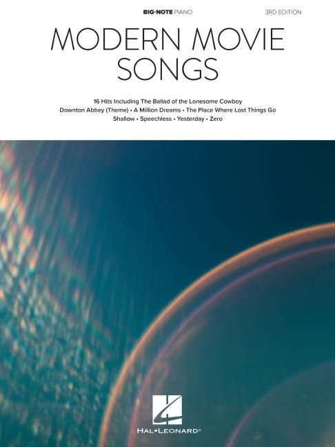 Produktbild: Modern Movie Songs - 3rd Edition - Big-Note Piano Songbook with Lyrics
